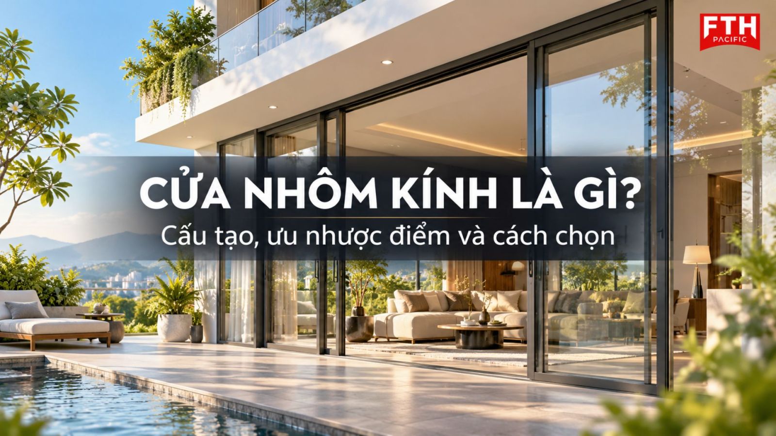 Cửa nhôm kính là hệ cửa kết hợp khung nhôm, kính và phụ kiện, được ứng dụng rộng rãi trong nhà ở và công trình hiện đại.